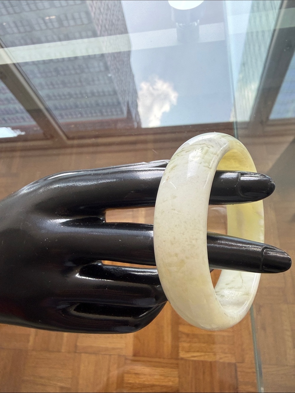 New Jade Bangle Bracelet.